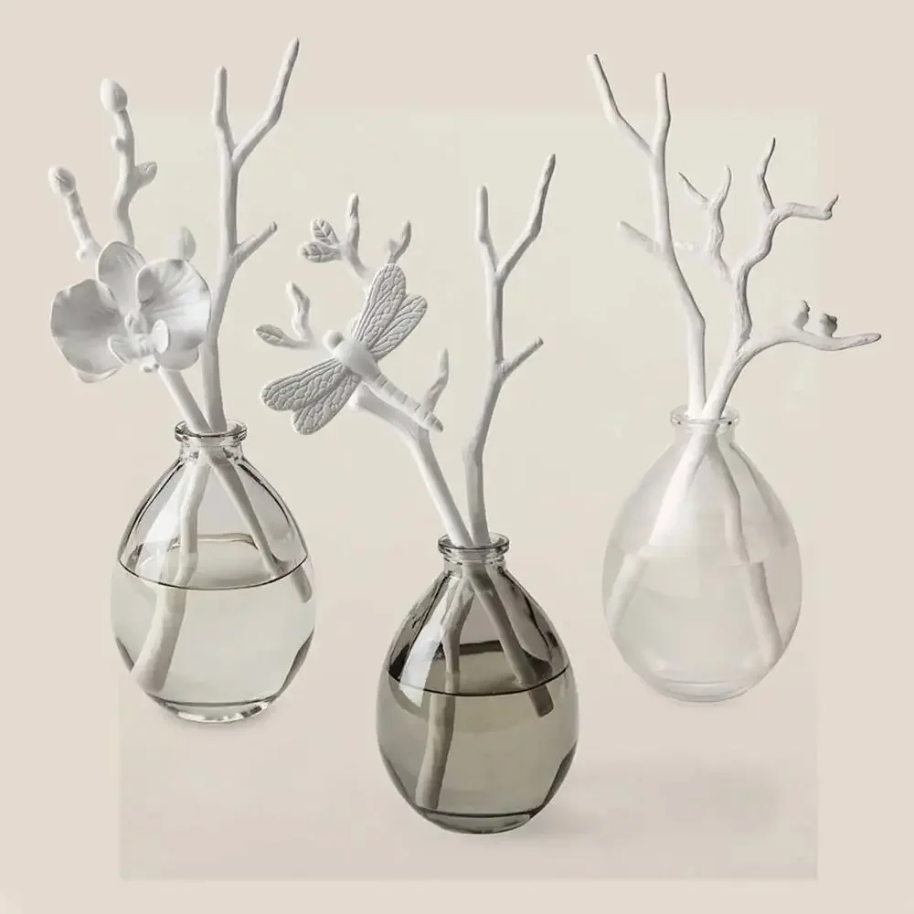 ILLUMINARIA Porcelain Room Diffuser Essence of Jasmine Dragonfly NEW IN BOX - Picture 9 of 10